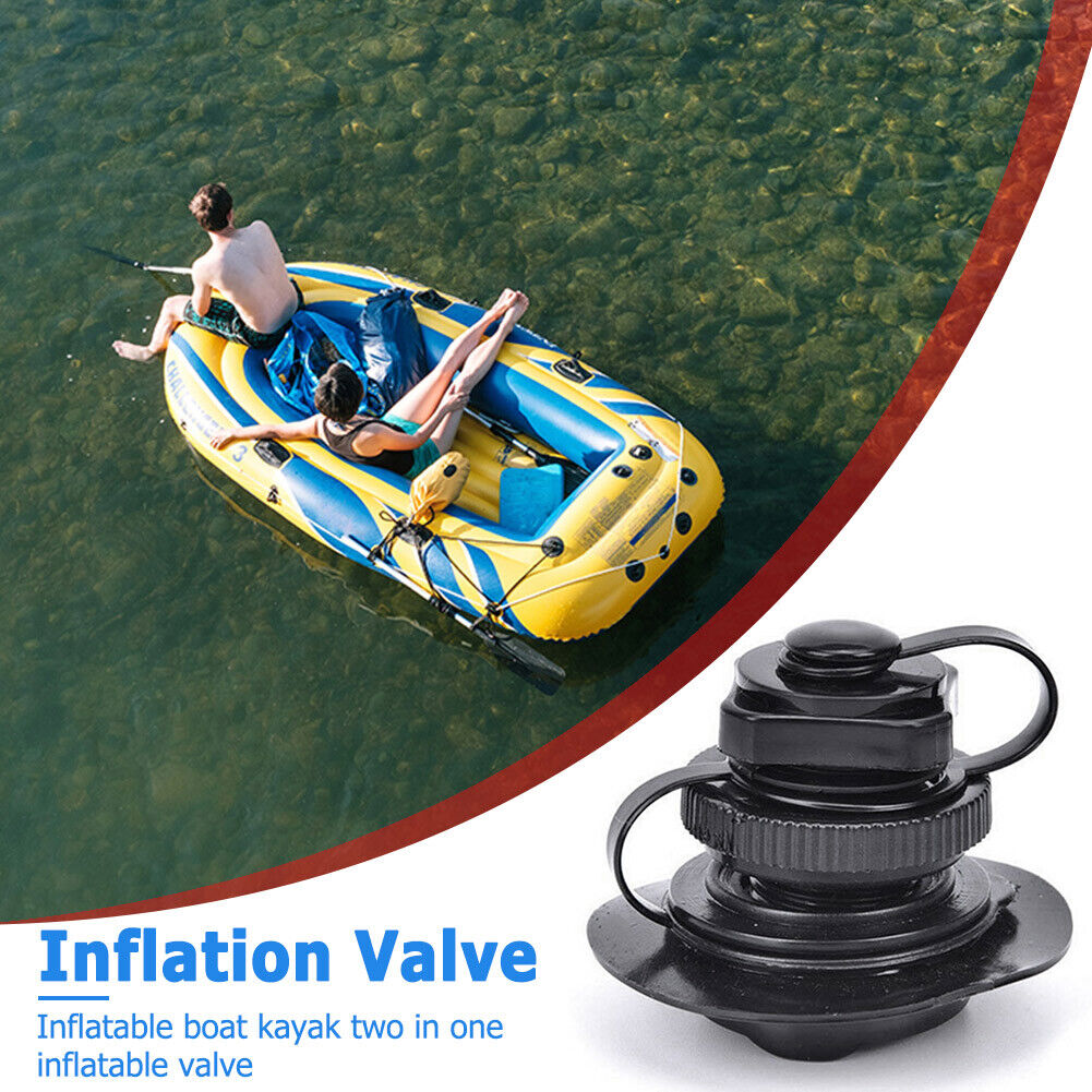 Inflatable Boat Kayak Air Valve Nozzle Cap for Airbed Air Mattress Adapters