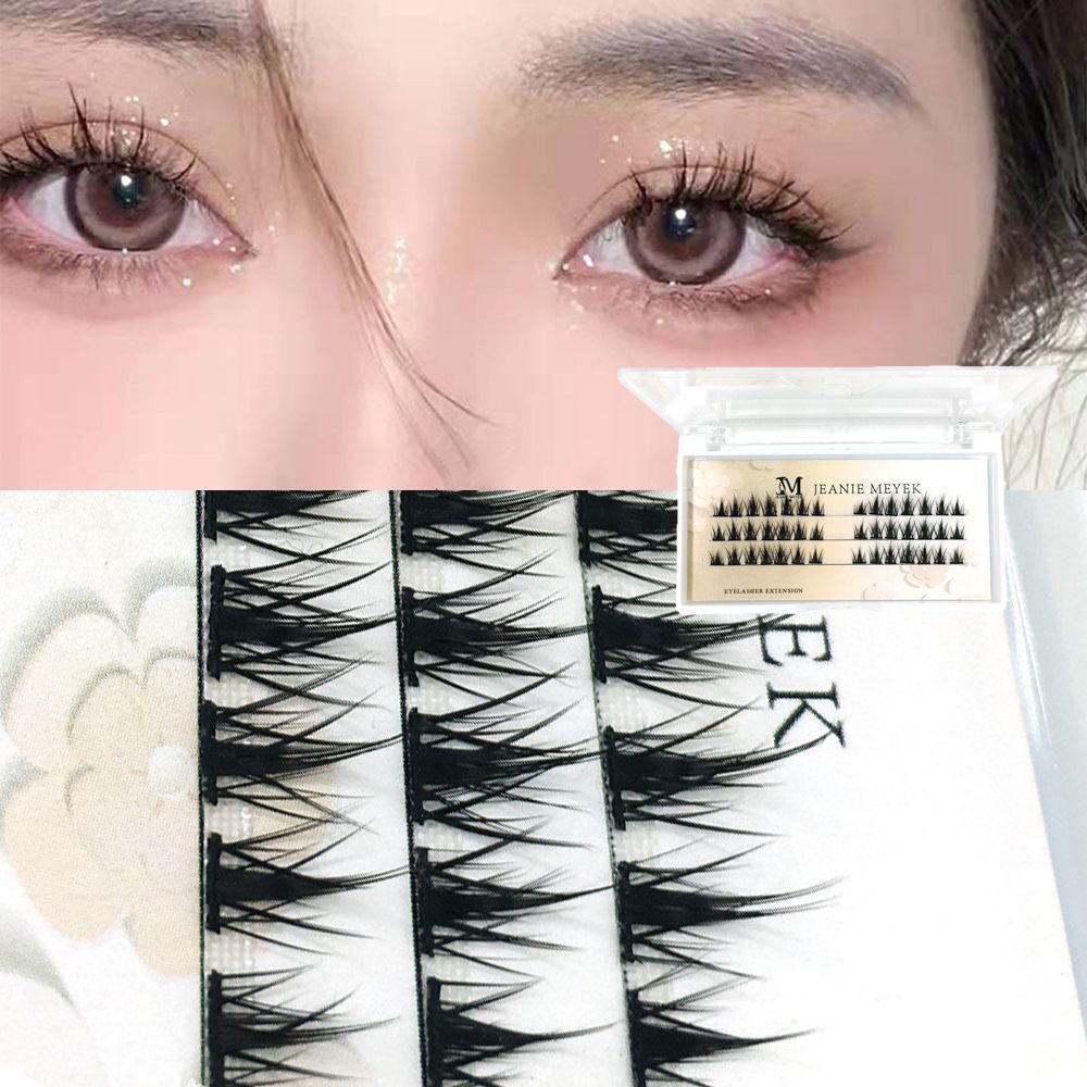 0.07mm C Curl Cluster Lashes Dramatic Volume Eyelashes DIY Extension Lashes