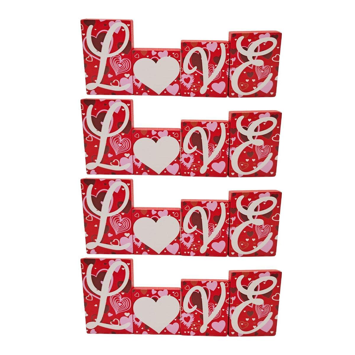 4x  Sign Romantic Gifts for Man   Husband Dinner Table Decor