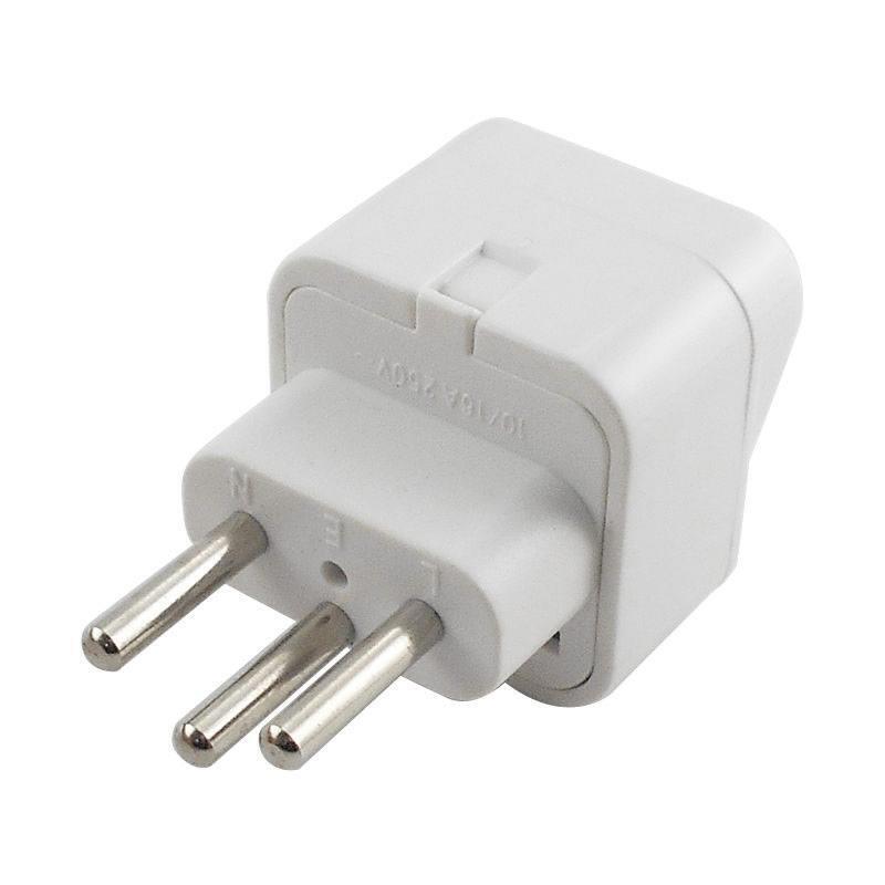 1 Pc Universal UK/US/EU to Switzerland Swiss AC Power Plug Travel Converter Adap