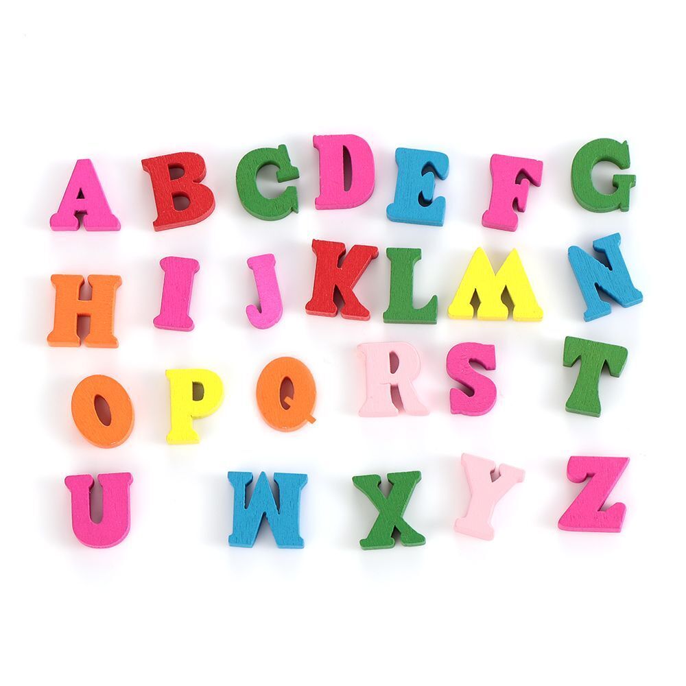 Home Party Decoration DIY Scrapbooking Wooden Letters Wall Decorative Alphabet