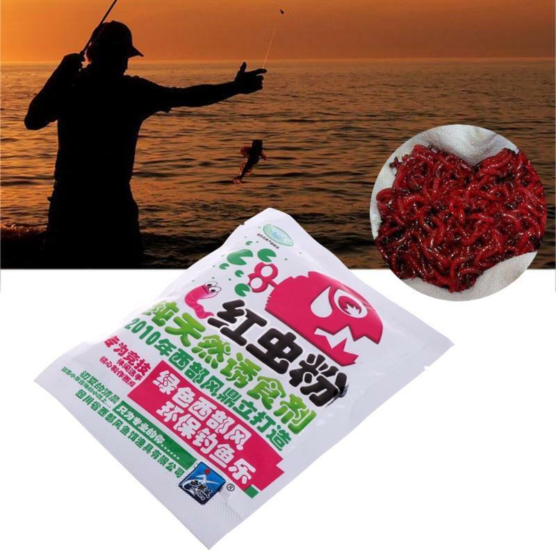 40g Blood Worm Flavor Additive Carp Fishing Feeder Bait Boillie Making Material