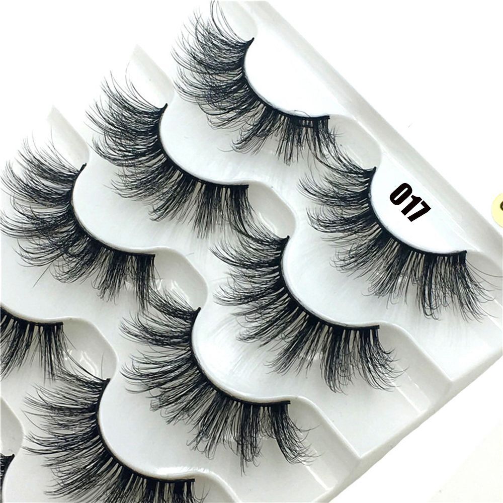 Multilayers Crisscross False Eyelashes 6D Faux Mink Hair Eye Lash Extension