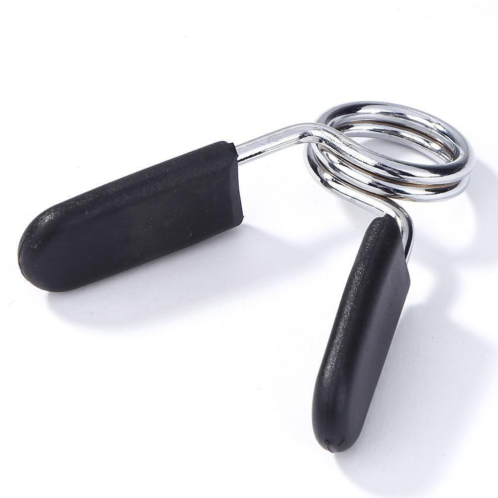 Barbell Spring Collar Clips Clamp Gym Barbells Dumbbell Lock Clamp (25.4mm)