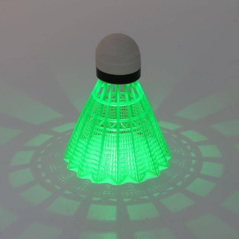 4Pcs LED Badminton Durable Shuttlecocks Indoor Outdoor Gym Sports Accessories