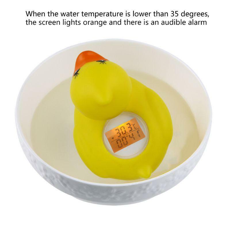 Bathroom Children Bath Cartoon Cute Little Duck Thermometer Floating Buoy Test