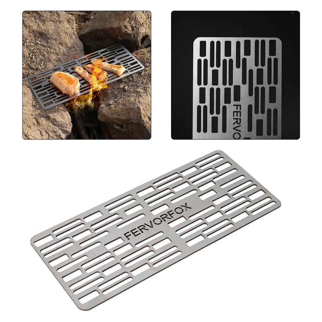 Grill Pan  Charcoal Barbecue Net for Picnic Tool Camping