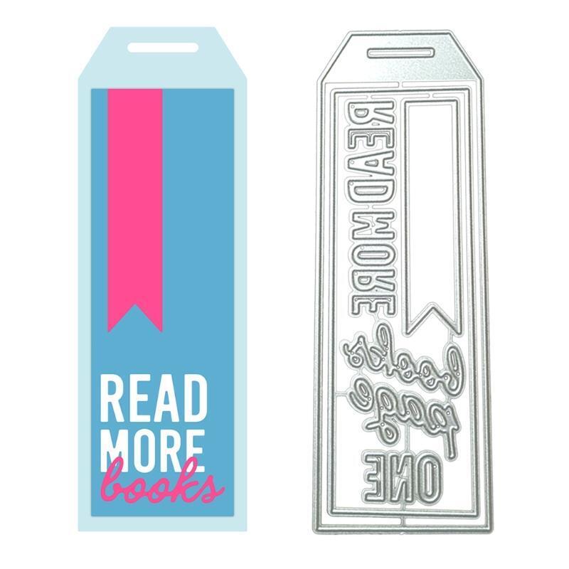 Read More Bookmarks Metal Cutting Dies Stencil DIY Scrapbook Album Paper Card