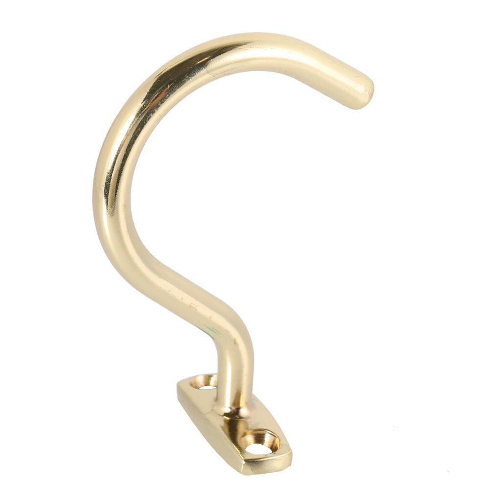 High Quality Solid Brass Pool Snooker Billiard Cue Rack Hook Hanger 5Pcs