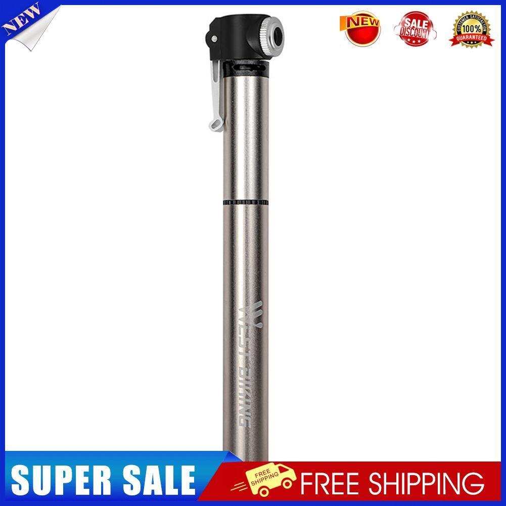 WEST BIKING 120psi Waterproof MTB Bike Pump Kit for Bicycle Tire Basketball