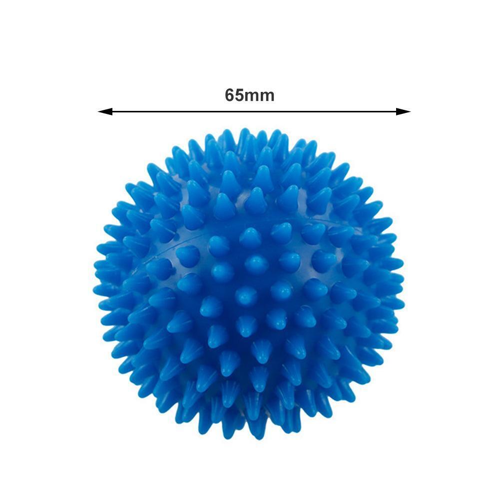 6.5cm Portable Trigger Point Sport Fitness Hand Foot Massage Ball (Blue)