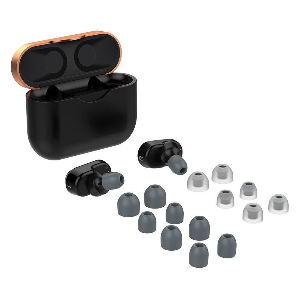 Ear Tips In-Ear Earbuds Cover Set for Sony WF-1000XM4 WF-1000XM3 (Grey)