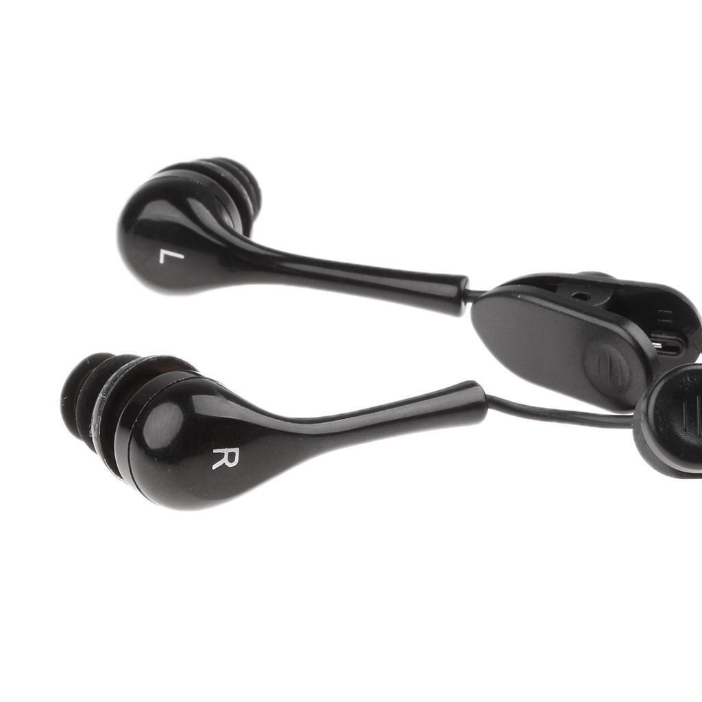 4x 3.5mm Sport Underwater Audio Waterproof Earphone Headphones for iPod