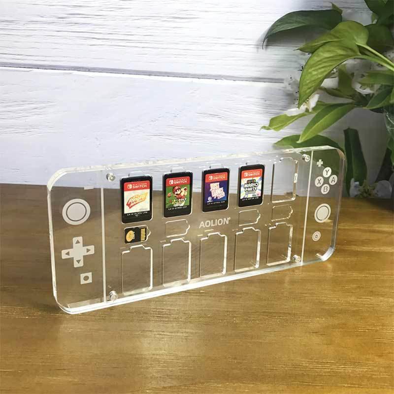 14 Slots for Switch Game Card Memory Card Carrying Case Organizer Keeper