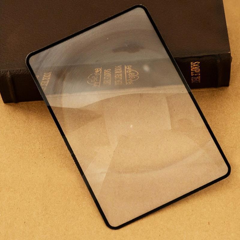 3X Page Magnifying Lens Magnifiers for Reading Small Prints Low Vision Aids Gift