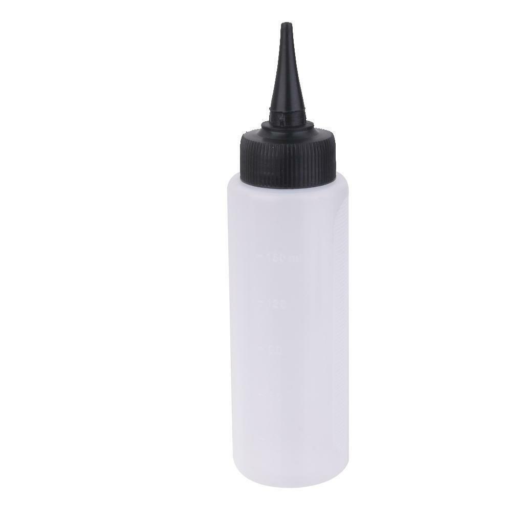 Plastic  Color dressing Squeeze Applicator Measuring Bottle 150ml