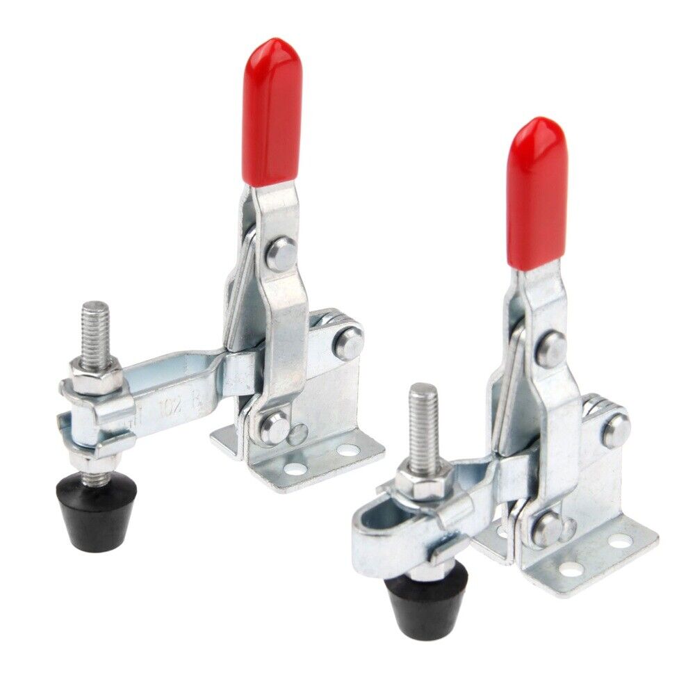 2Pc Toggle Clamp GH-102-B Holding Capacity 50Kg/110Lbs Wood Working Equipment