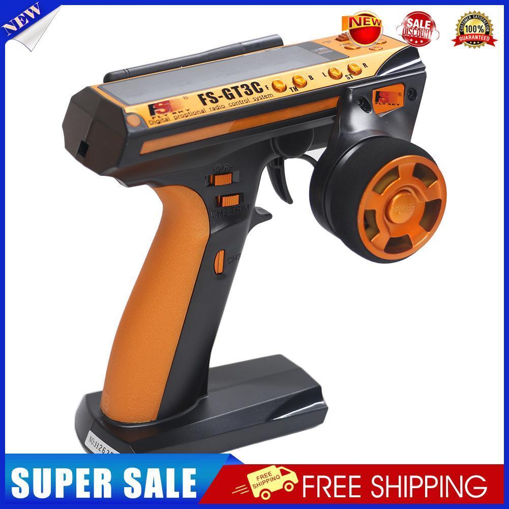 Flysky AFHDS 3CH Remote Control Transmitter Receiver Kits for RC Car Boat