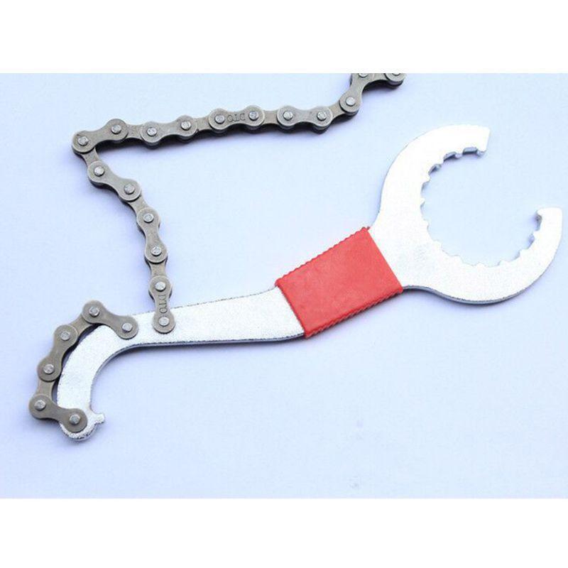 3 in 1 Bike Crank Extractor and Bottom Bracket Remover with Spanner Wrench