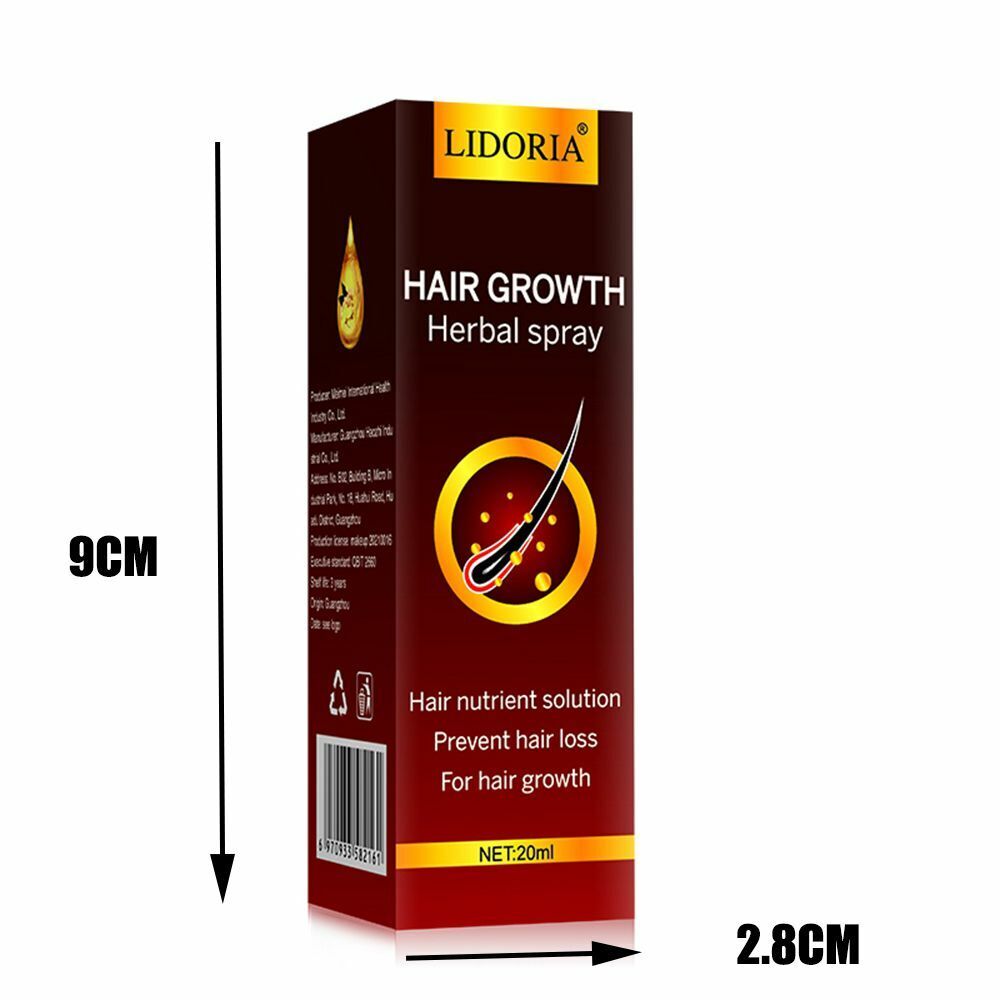 Natural Extract Ginger Hair Growth Serum Spray Pilatory Hair Care Germinal Oil