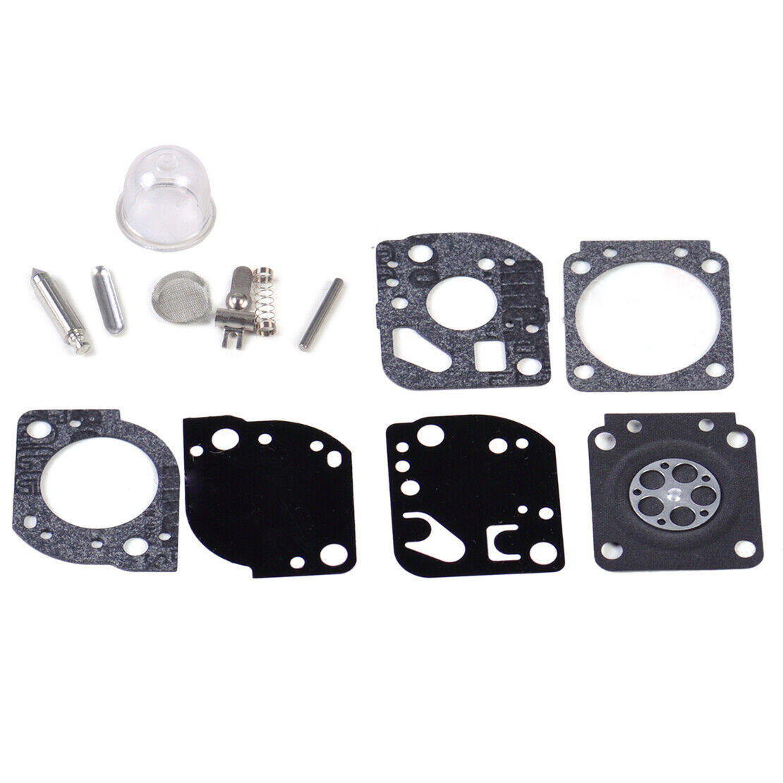 Carburetor Gasket Diaphragm Repair kit fit for Zama RB-117 C1U-W19 Poulan Li