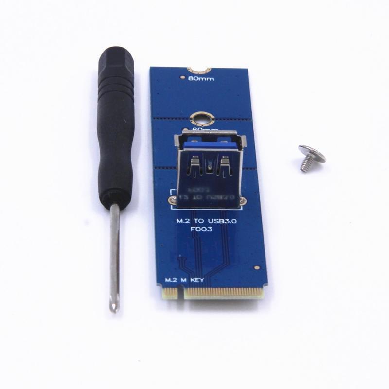 M2 to PCIE M.2 to PCI-E M2 M Key to PCIE M2 to USB3.0 Bit Mining BTC