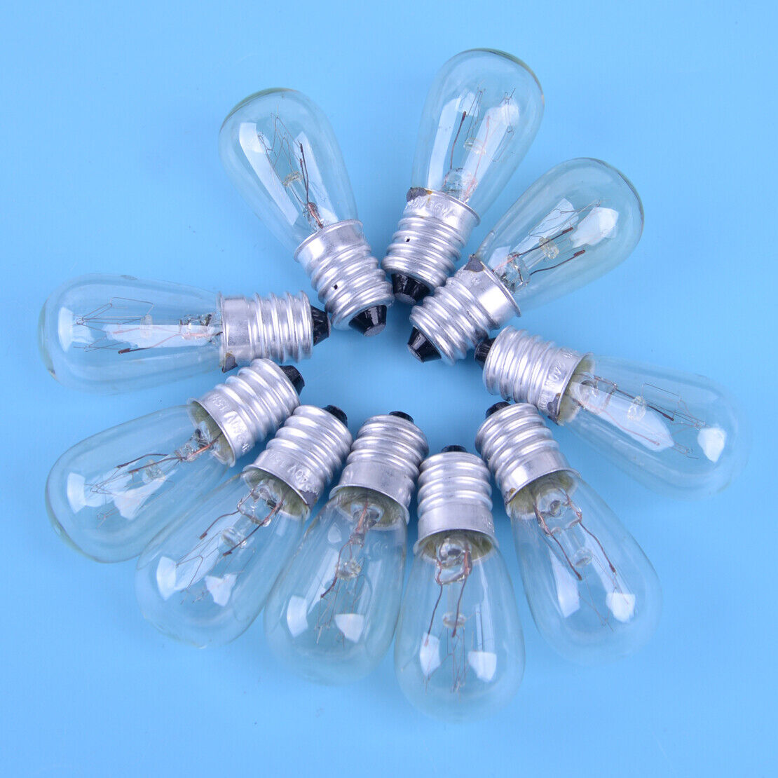 10PCS E14 220-240V 15W Warm White Oven Cooker Bulb Lamp Heat Resistant Light Li
