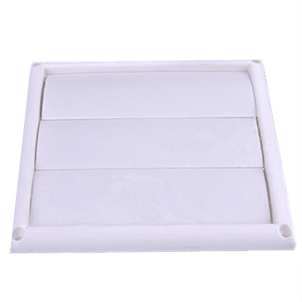Plastic Air Vent Grille Cover 3 Gravity Flaps Wall Ventilation Grille With Net