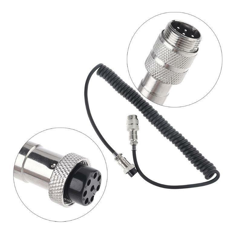 8 pin Mic Cable Circular Microphone Connectors and Radio Transceiver Equipment