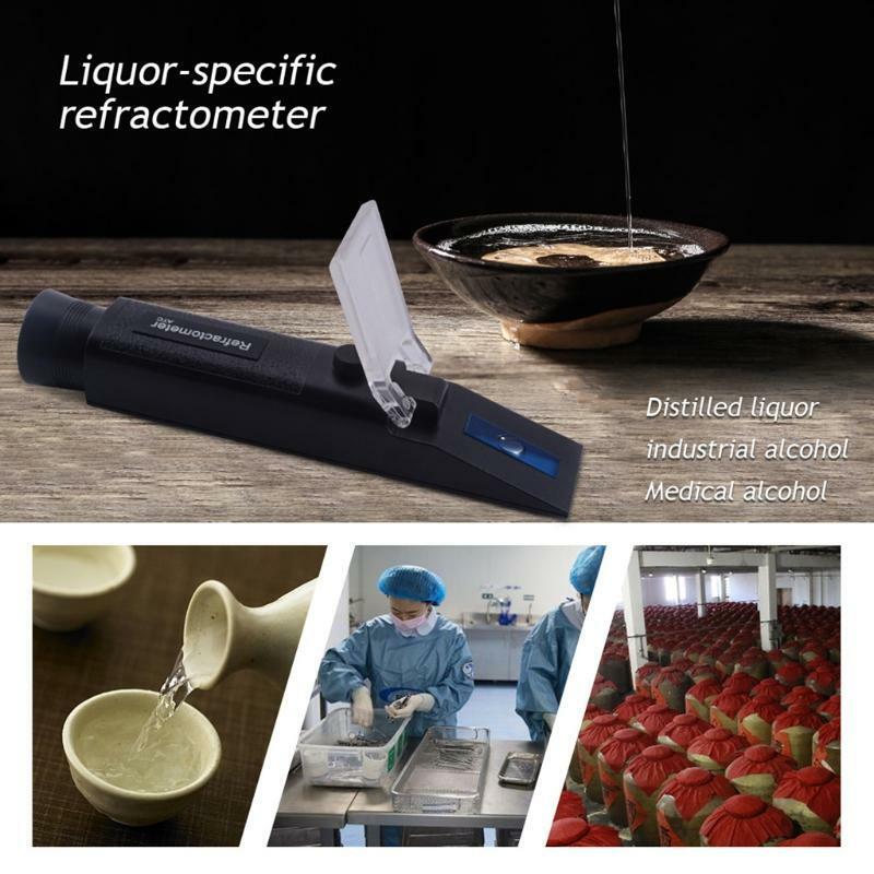 Portable Refractometer with ATC Hand Held 0~32? Specific Food Milk Fruit Tester