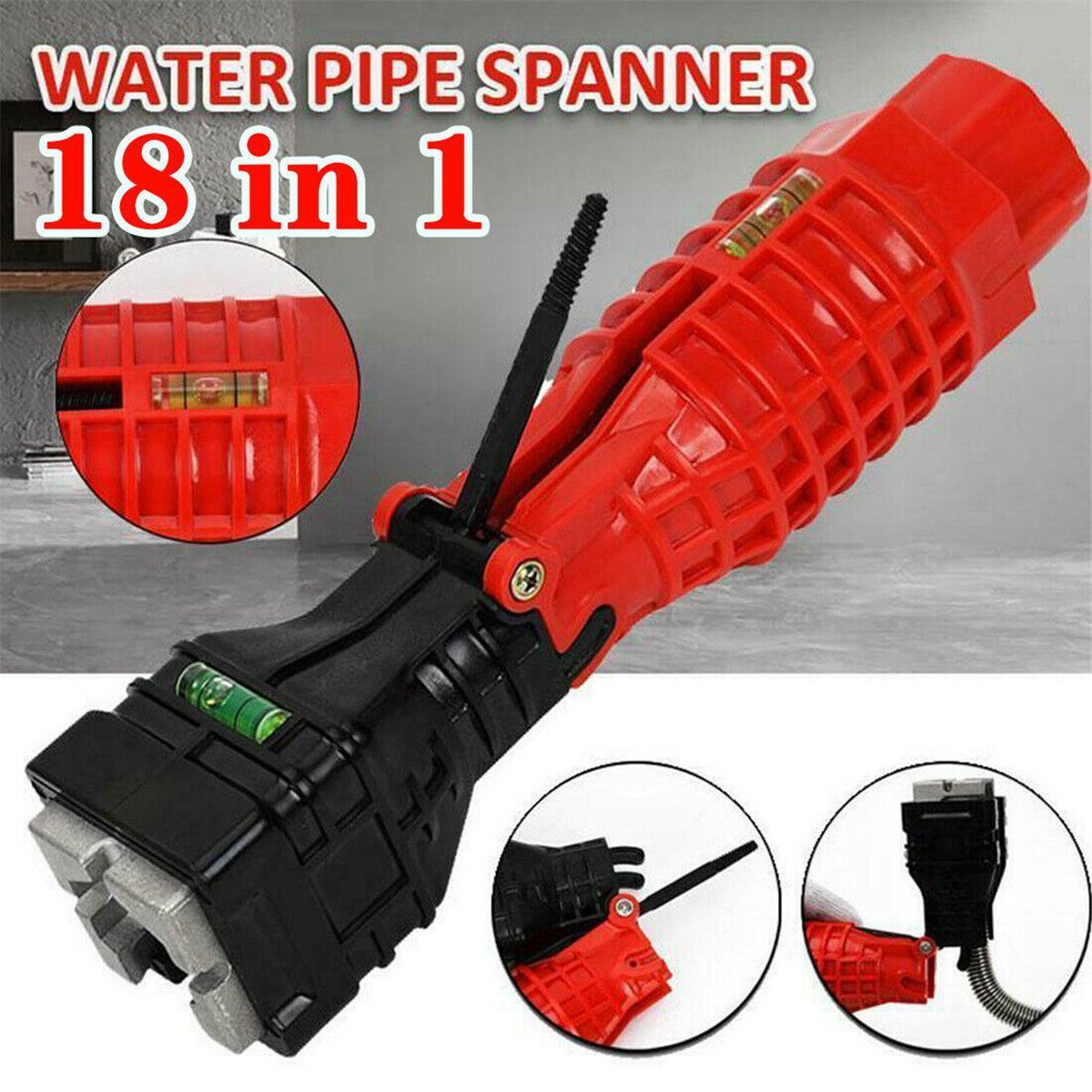 Water Pipe Wrench Bottom Pliers Faucet Sink Installer Plumbers Homeowners