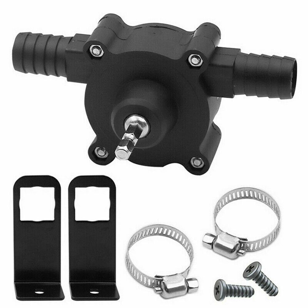 Self Priming Tools Pumps Electric Drill Powered Oil Fluid Transfer Water Pump