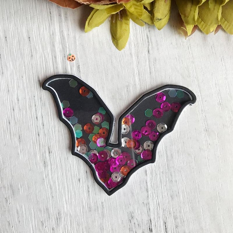 Halloween Bat Spider Web Cutting Dies Photo Album Decoration Accessories DIY