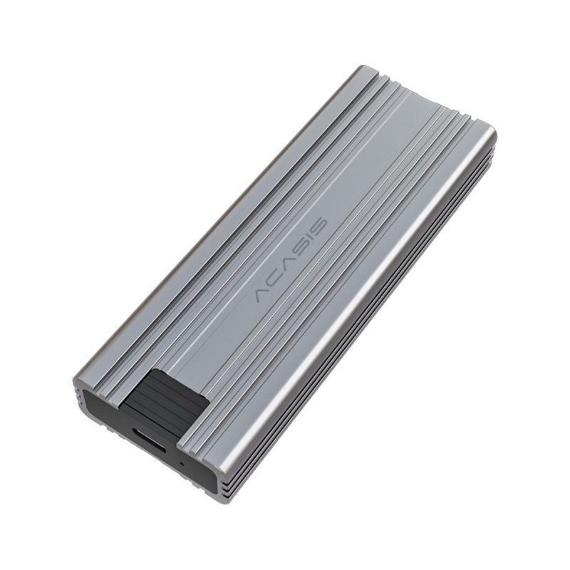 Aluminum Case USB 3.1 Type-C Tool-Free M.2 Hard Drive Enclosure for SSD 2242-80