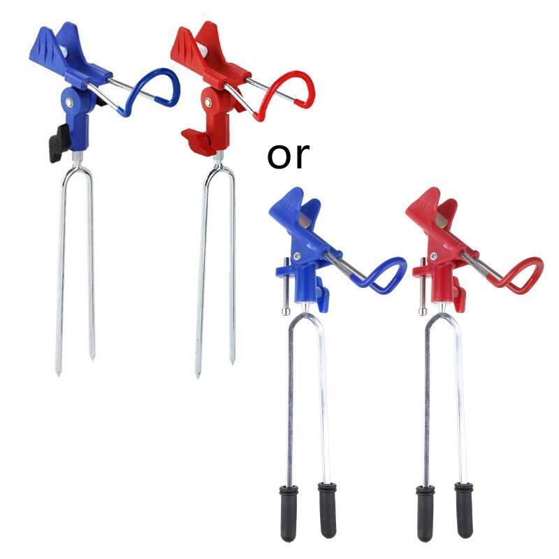 2 Pcs Fishing Rod Holder 360 Degree Adjustable Fishing Rod Fix Rod Holder