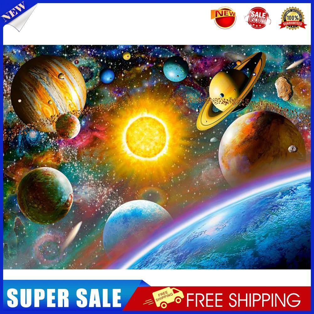 Solar System Diamond Painting 5D DIY Full Round Drill Mosaic Rhinestone Kit