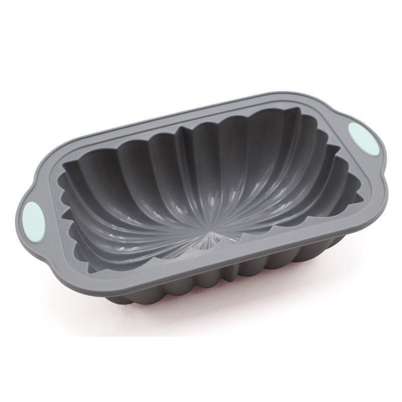 Rectangle Shape Flexible Silicone Cake Pan Pastry Baking Mold Loaf Tool or Party