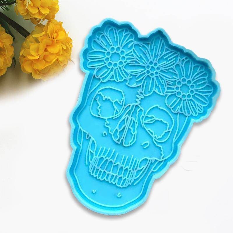 DIY Crafts Dish Cup Mat Plate Silicone Mold Handmade Decoration Coaster Mold