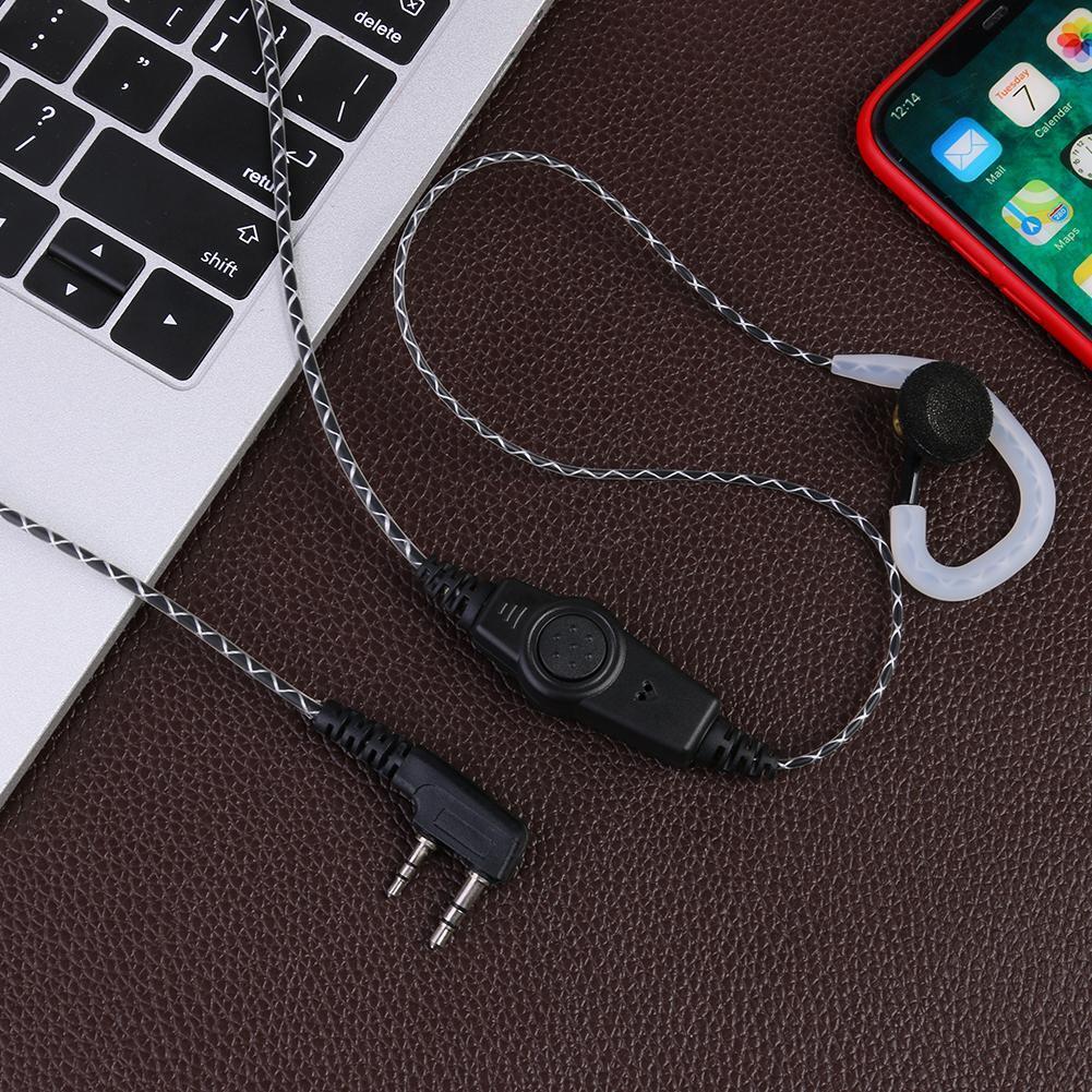 Earphone Earpiece K-type 2Pin for Kenwood KPG Baofeng UV 5R Walkie-talkie