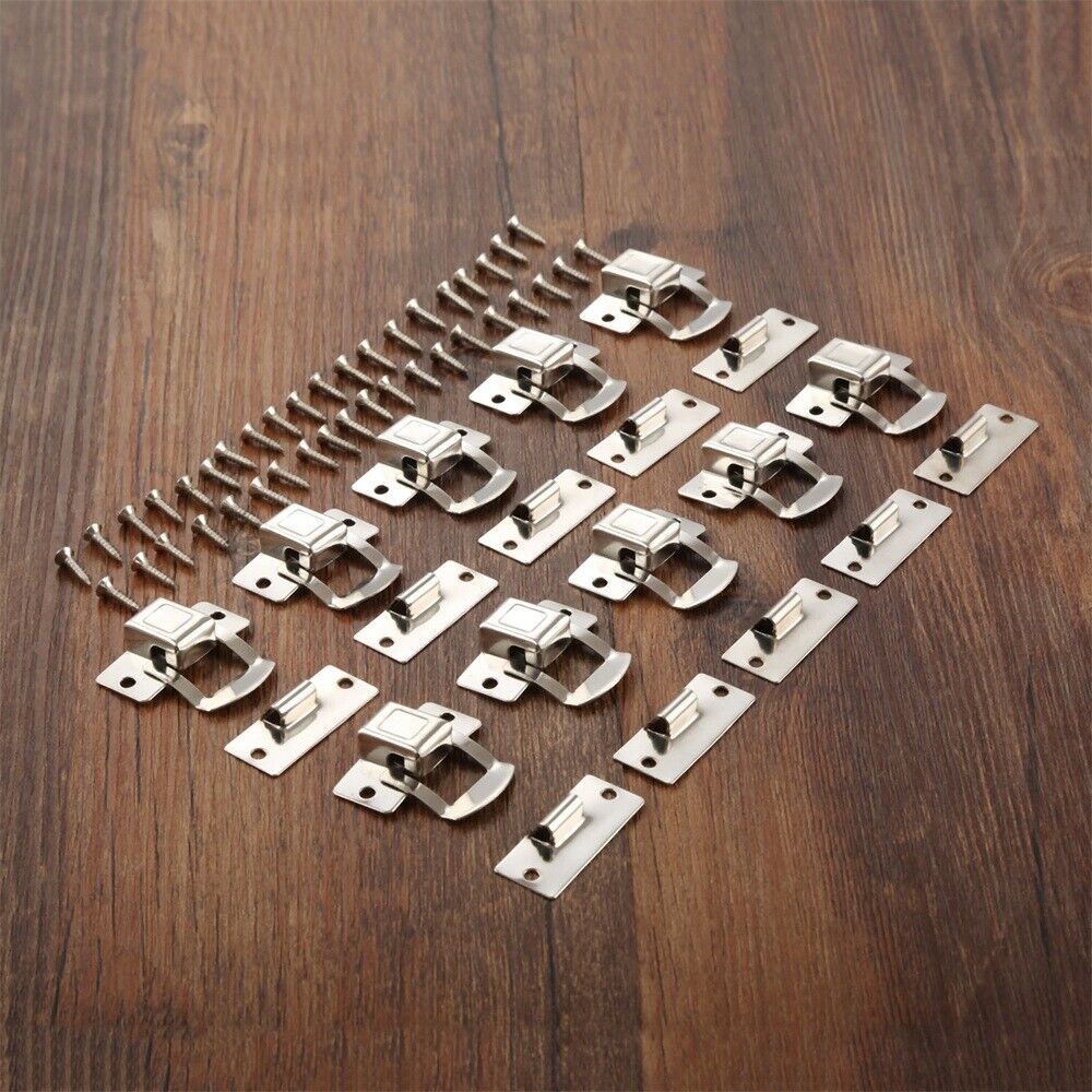 34*30mm Suitcase Case Box Toggle Catch Lock Mailbox Chest Trunk Latch Clasp Hasp