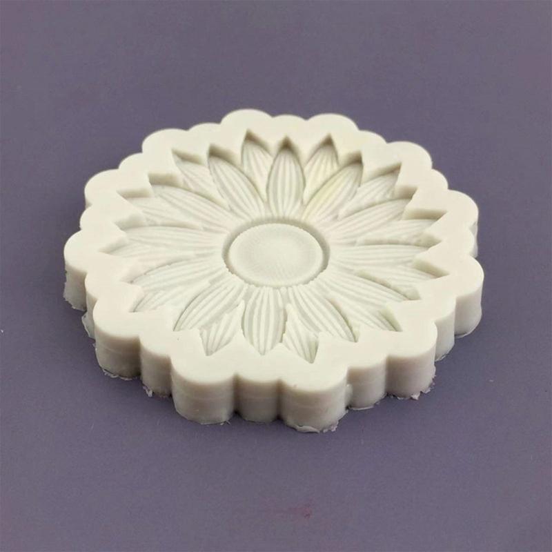 Silicone Candle Molds Soap Mold Sunflower Shape Baking Accessories Baking Gadget