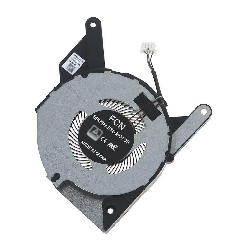 Notebook CPU Fan DC 5V 0.5A 4Pin Laptop Cooling Fan for Dell Latitude 5410 New