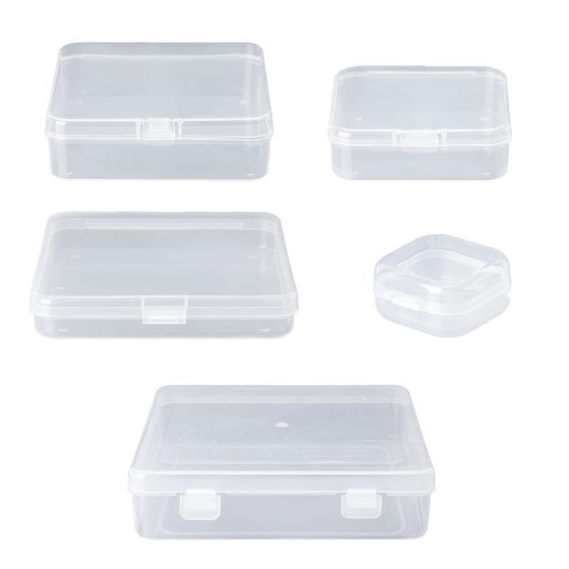 Square Storage Box Makeup Lipstick Cotton Swab Toothsticks Organization Supplies