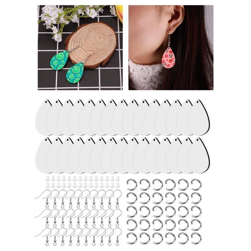Sublimation Printing Earrings Blank Heat Transfer Earring DIY Jewelry Crafts