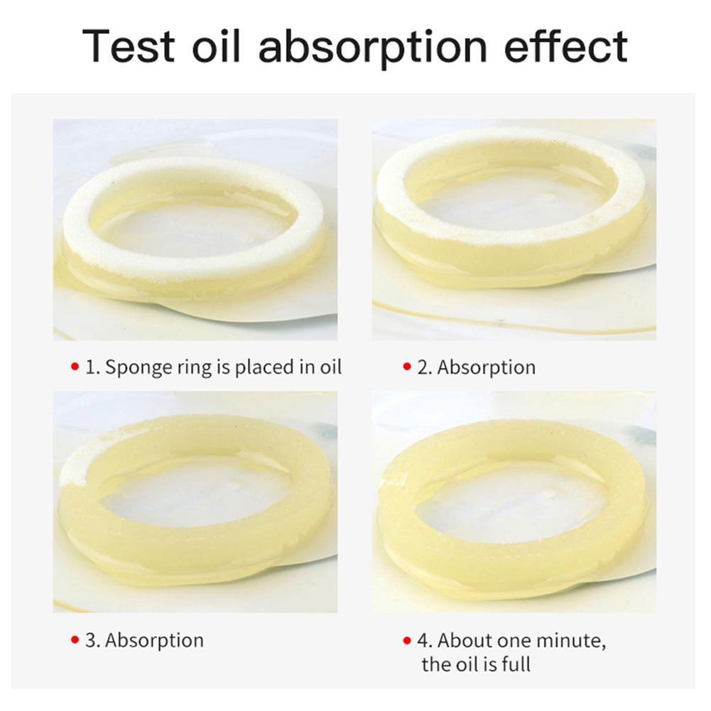 MUQZI 2pcs MTB Bicycle Sponge Ring Oil Sealed Foam Front Fork O-Ring (40mm)
