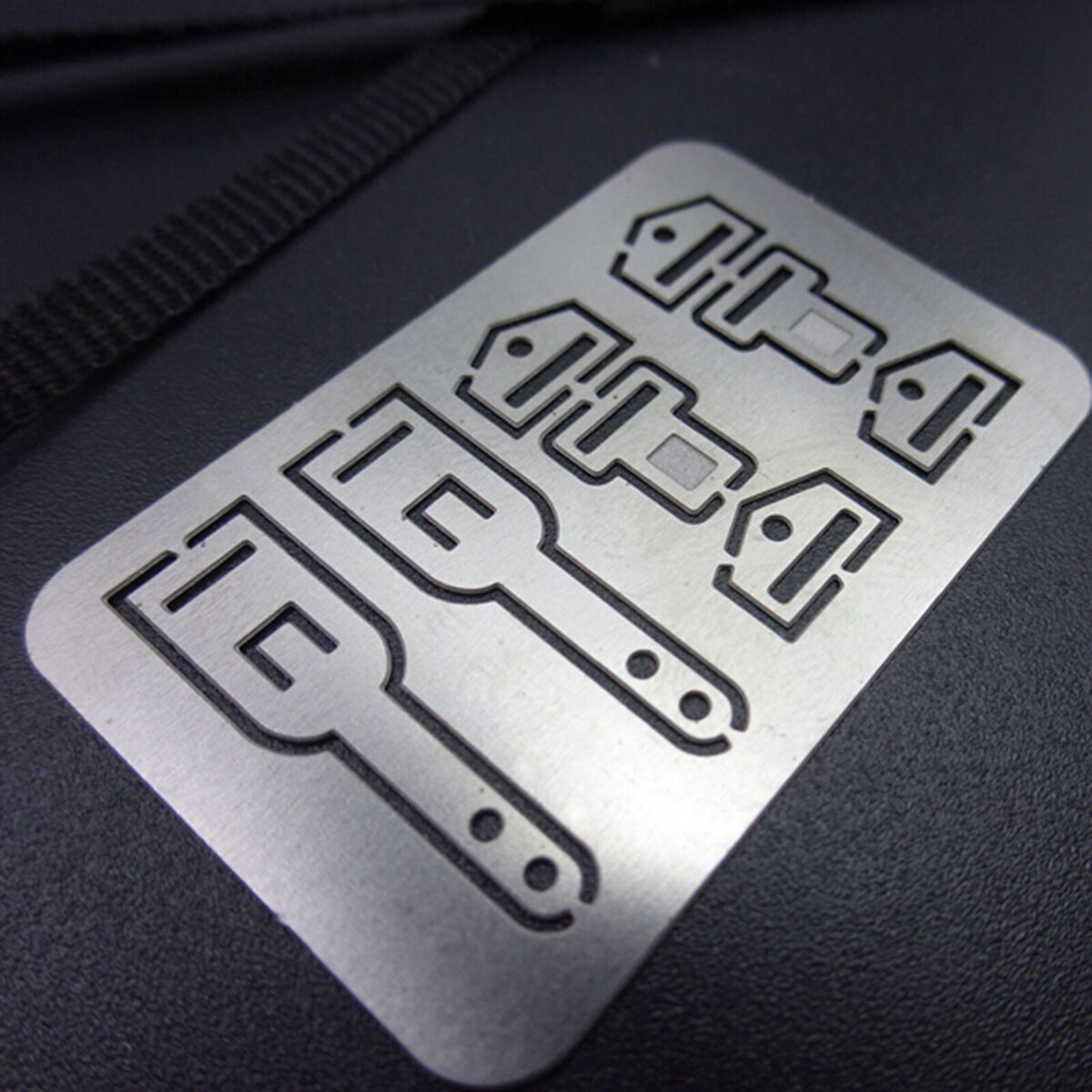 1/14 RC Interior Seat Belt Buckle Etched for Tamiya Tractor RC Truck Car Parts