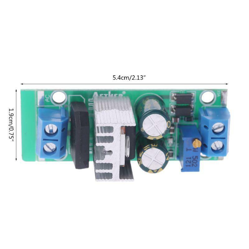 Suite LM317 Module Adjustable Power Supply Regulated Plate Rectifier AC/DC Input