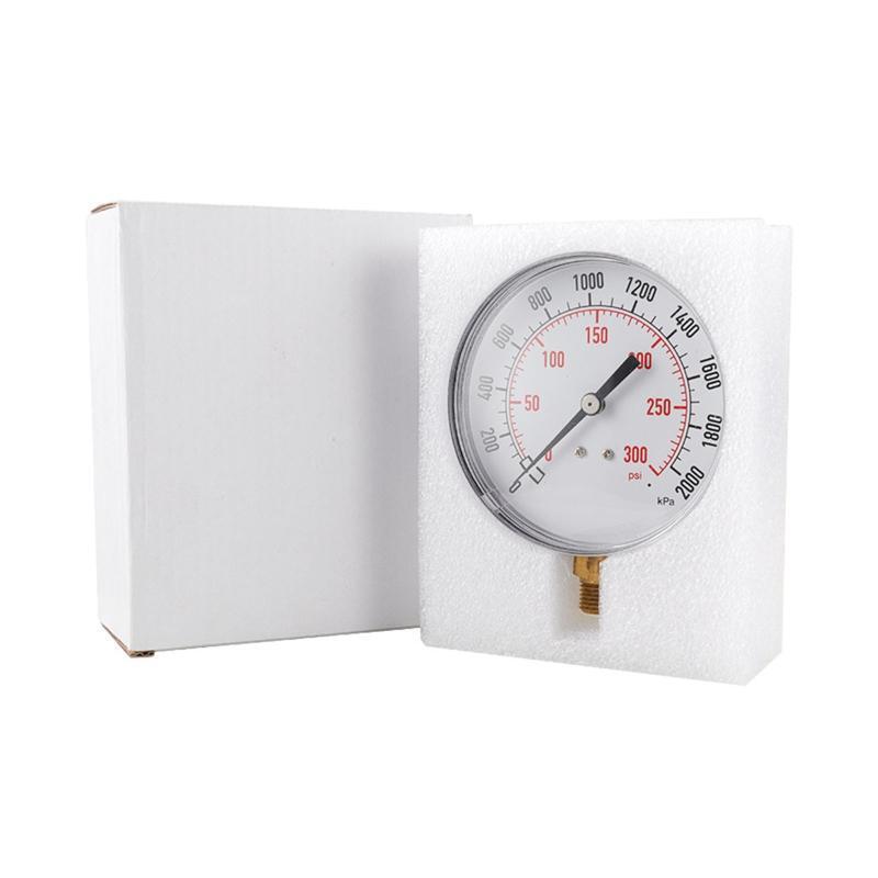 Digital Pressure Gauge 90mm/3.5in Diameter Stainless Steel Vaccum Pressure Gauge