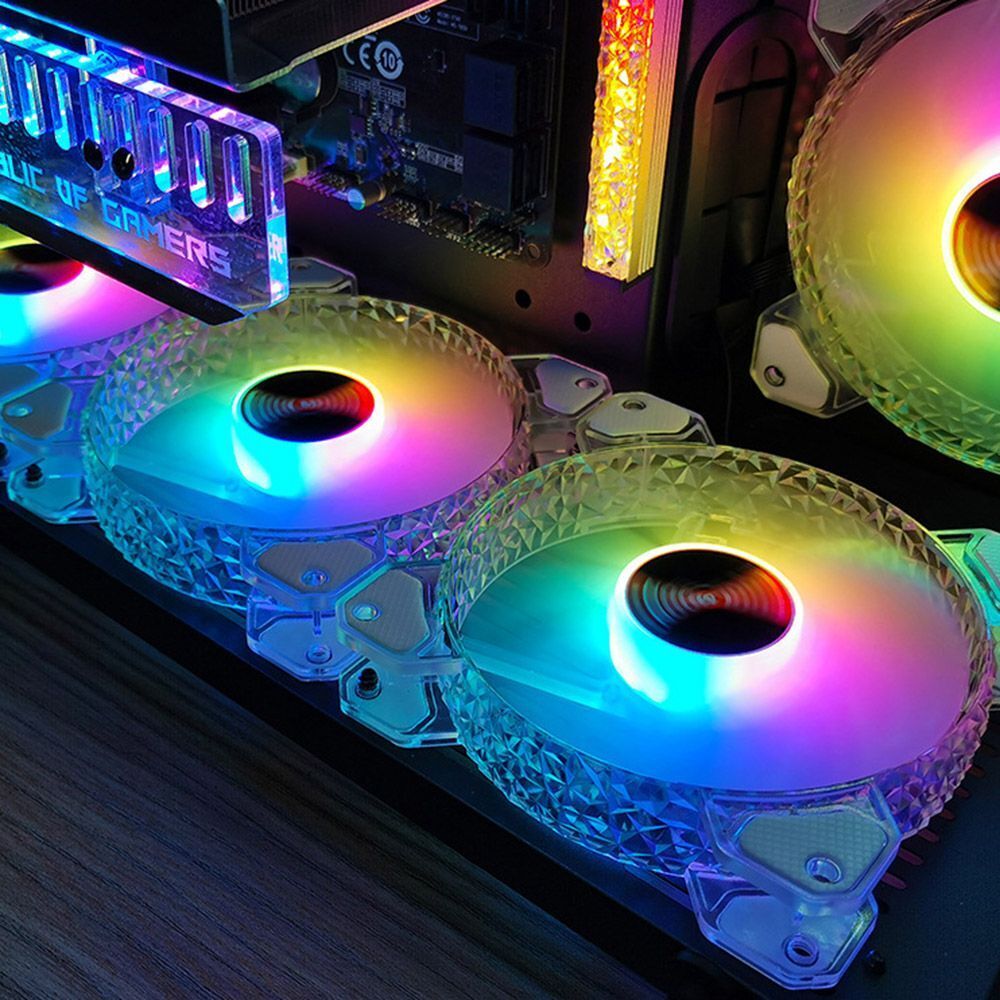 Ventilador Cooler RGB Heatsink Cooling Fans Chassis Fan Computer Case Fan