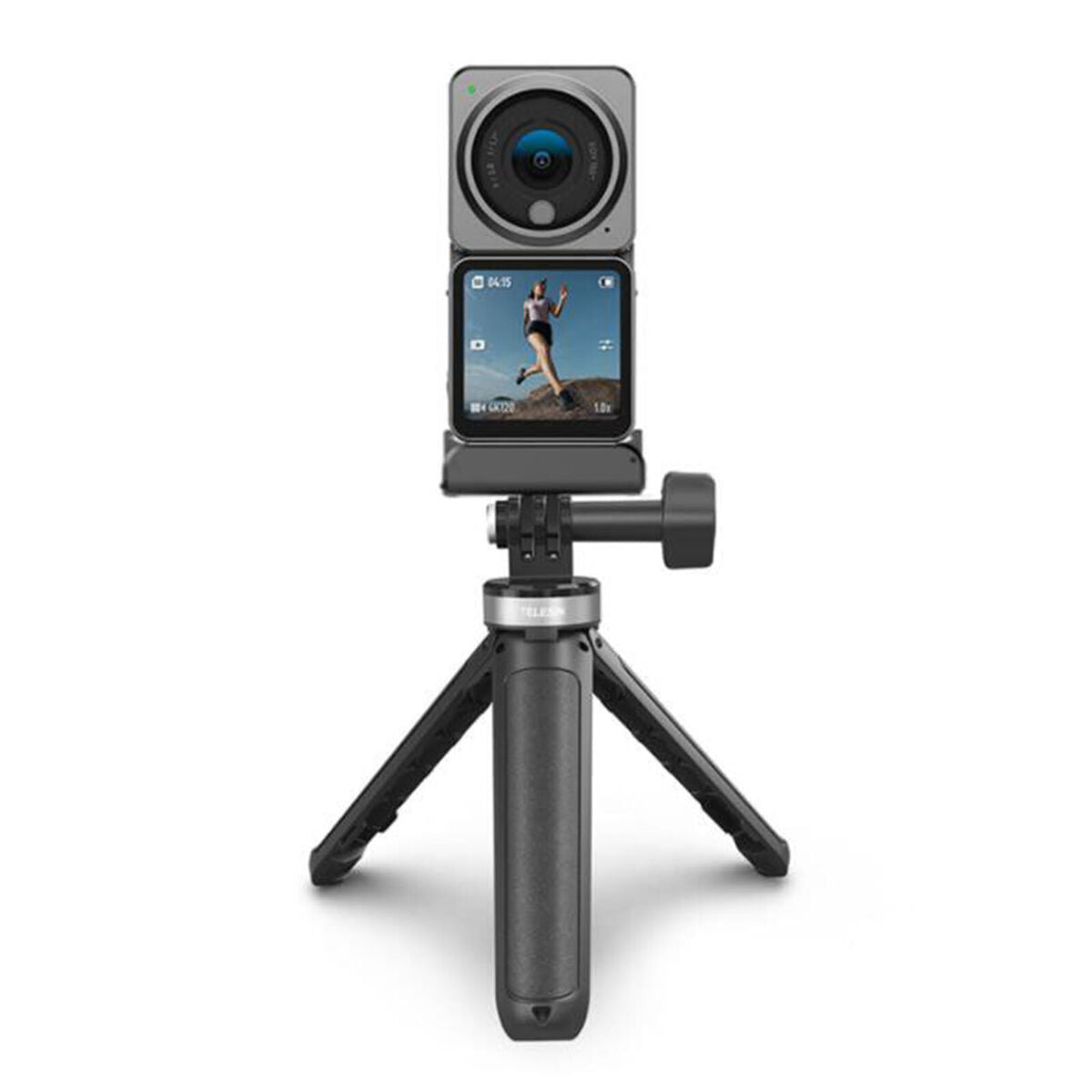 For DJI Action2 GoPro Camera Extension Rod Selfie Stick Tripod Holder Adjustable